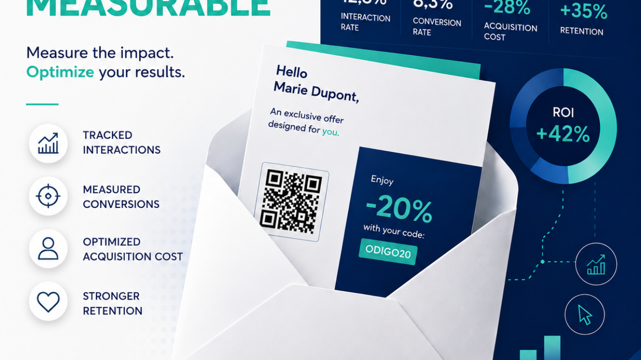 DIRECT MAIL BECOMES MEASURABLE
